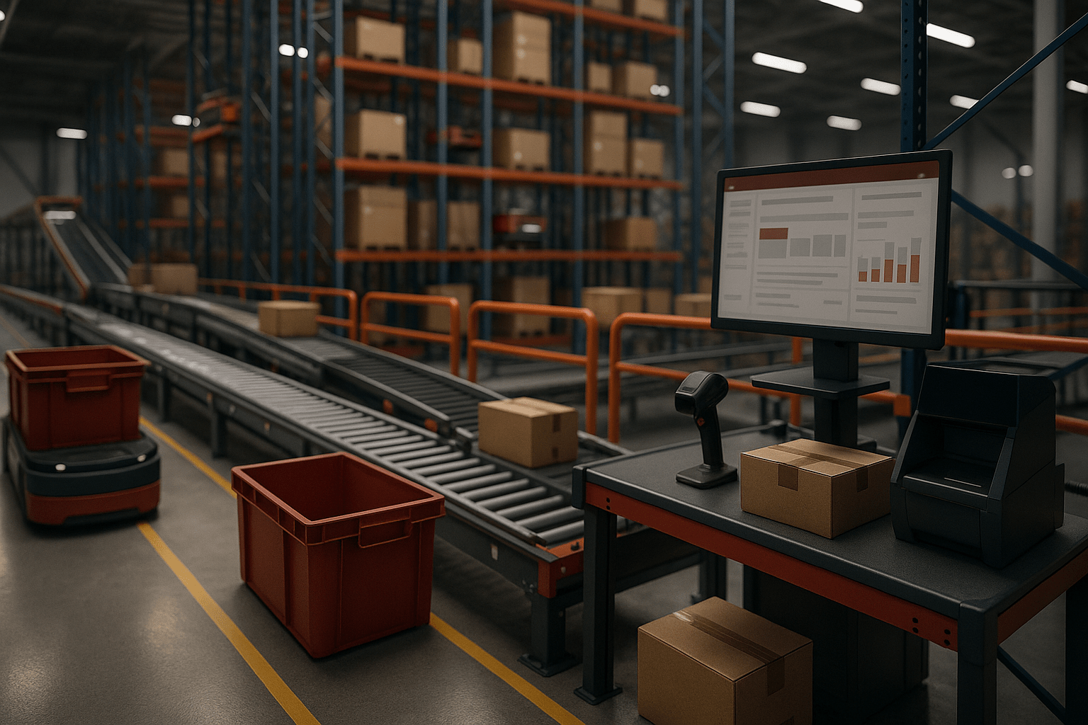 Advanced e-commerce fulfillment solutions with automated systems and seamless online retail operations